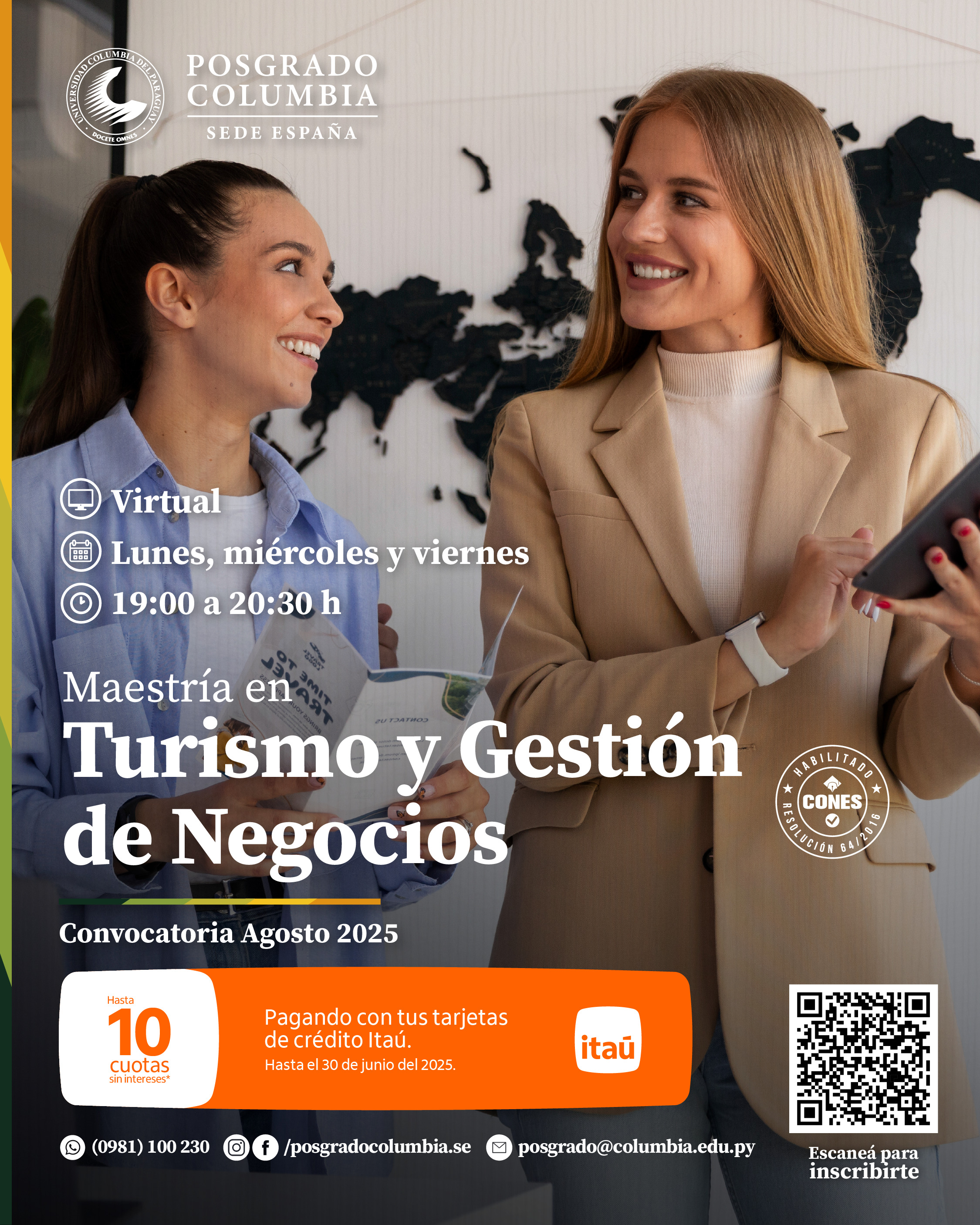 Maestría en Turismo y Gestión de Negocios